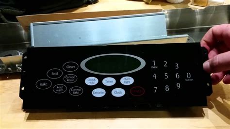 maytag gas range control panel not working